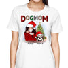 Dog Mom Christmas Pattern Personalized Shirt