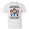 Doll Brothers Sisters Siblings Trouble Together Personalized Shirt