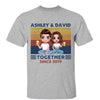 Doll Couple Together Since Retro Gift For Her For Him Personalized Shirt