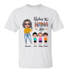 Doll Rockin‘ Grandma Life With Grandkids Personalized Shirt