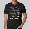 Fin-tastic Dad Grandpa Fishing Personalized Shirt