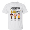 Gift For Grandma Mom Reasons Bee Happy Doll Kid Personalized Shirt