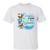 Grandma Feather And Butterflies Personalized Shirt