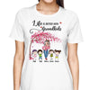 Grandma Life Is Better With Grandkids Pretty Woman Personalized Shirt