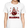 Grandma Mom Sitting Kids Name Personalized Shirt