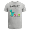 Grandmasaurus And Kids Personalized Shirt