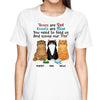 Grumpy Fluffy Cat You Need To Scoop My Poo Personalized Shirt