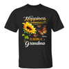 Happiness Is Being A Grandma Personalized Shirt