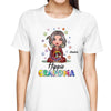 Hippie Grandma Doll Woman Sitting Personalized Shirt