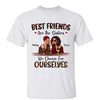 Leopard Checkered Fashion Besties Personalized Shirt