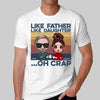 Like Father Like Daughter Doll Personalized Shirt