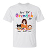 Livin‘ That Grandma Life Coffee Girl Personalized Shirt