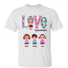Love Grandma Life Colorful Doll Personalized Shirt