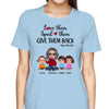 Love Them Spoil Them Doll Grandma And Grandkids Personalized Shirt