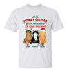 Meowy Catmas My Presence Is Your Present Cats Personalized Shirt
