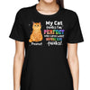 My Cats Think I‘m Perfect Gift For Cat Mom Personalized Shirt