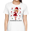 Pretty Woman Grandma Claus Personalized Shirt