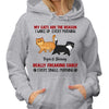 Reason I Wake Up Early Walking Fluffy Cats Personalized Shirt