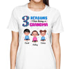 Reasons I Love Being Grandma Doll Kids Personalized Shirt