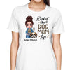 Rockin‘ The Doll Dog Mom Life Beautiful Patterns Personalized Shirt