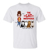 The Cat Whisperer Doll Girl & Cats Personalized Shirt