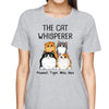 The Cat Whisperer Fluffy Cats Personalized Shirt