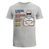 The Legend Grandpa Old Man Father's Day Birthday Gift For Grandpa Personalized Shirt