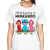 Tropical Kinda Busy Being Mamasaurus Grandmasaurus Personalized Shirt