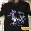 Angels Among Us Hummingbird Memorial Personalized Shirt