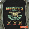 Biker Gang Father Day Personalized Shirt