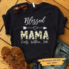 Blessed Mama Mothers Day Personalized Shirt