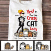 Cat Lady Funny Cat Personalized Shirt