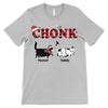 Chonk Christmas Walking Fat Cat Personalized Shirt