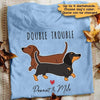 Dachshund Personalized Dog Mom Shirt