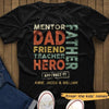 Dad Titles Personalized Shirt