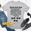 Dog Mom Loves Dog Dad Personalized Dog Dad Shirt