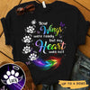 Dog Your Wings Were Ready Colorful Personalized Dog Memorial Shirt