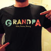 Fishing Grandpa Retro Personalized Shirt