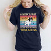 French Bulldog Fart Dogs Retro Personalized Shirt