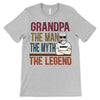 Grandpa Knows Everything Old Man Personalized Shirt