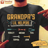 Grandpa's Lil Helpers Personalized Shirt