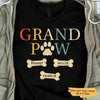 Grandpaw Retro Personalized Dog Shirt