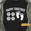 Happy Together Personalized Dog Dad Shirt