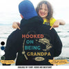Hooked By Fishing Father's Day Back Side Personalized Shirt