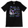 Hummingbird My Mind Still Talks Memorial Personalized Shirt