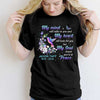 Hummingbird My Mind Still Talks Memorial Personalized Shirt