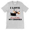 I Love My Chonk Cats Personalized Shirt