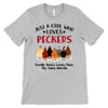 Just A Girl Who Loves Peckers Chicken Lady Personalized Shirt