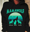 Mama Wolf Personalized Shirt