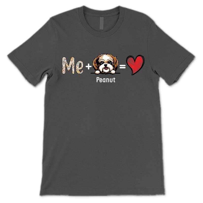 Me And Dog Is Love Personalized Shirt